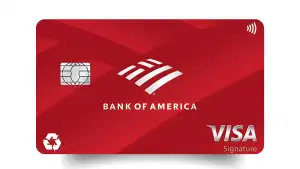 Bank of America Customized Cash Rewards Credit Card for Students: one of the best credit cards for low credit score